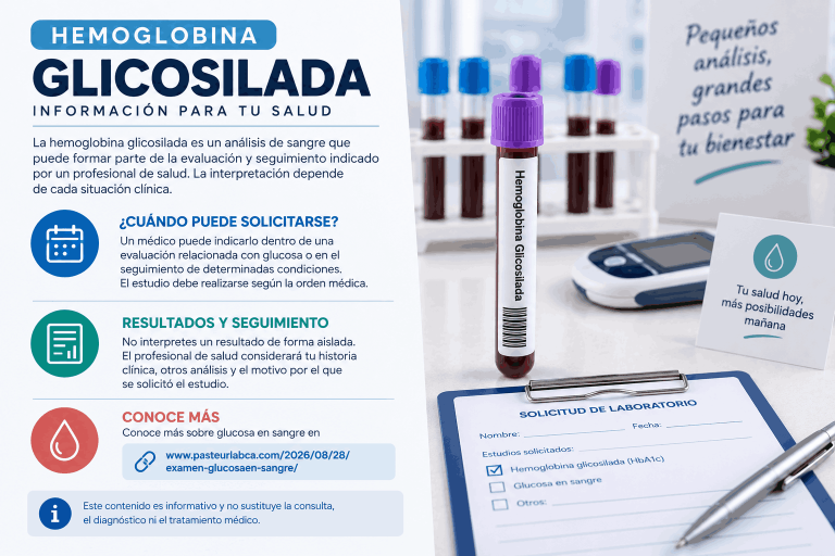Hemoglobina glicosilada: qué evalúa este examen